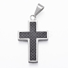 304 Stainless Steel Pendants STAS-K151-07P-1