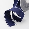 Grosgrain Polyester Ribbons for Gift Packings SRIB-I001-016-371W-1
