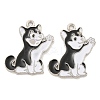 Rack Plating Alloy Enamel Pendants LS-ENAM-Z014-01P-07-1