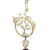 Chakra Jewelry Natural Gemstone Pendant Decorations HJEW-P015-09-3
