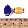 Handmade Millefiori Glass Barrel Beads LA-N002-04-4