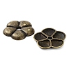 Tibetan Style Alloy Beads FIND-Q094-08AB-2