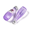 Transparent Resin Pendants RESI-D074-03E-2