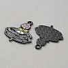 Zinc Alloy Enamel Pendants ENAM-CJC0021-20H-2