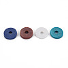 Handmade Polymer Clay Beads Strands CLAY-R089-8mm-T017-4