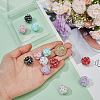 12Pcs 6 Colors Handmade Polymer Clay Beads CLAY-PH0002-10-3