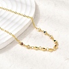 Brass Micro Pave Cubic Zirconia Heart Pendant Necklaces NJEW-B157-13G-2