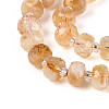 Heated Natural Citrine Beads Strands G-N327-08A-10-4
