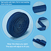 Cloth Cord for Women's Wedding Dress Zipper Replacement SRIB-WH0007-08B-5