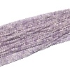 Natural Amethyst Beads Strands G-O166-28-4mm-01-1
