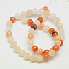 Natural Pink Aventurine Beads Strands X-G-G509-4mm-01-2
