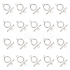 Tarnish Resistant 304 Stainless Steel Toggle Clasps X-STAS-K148-01P-1