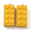 Opaque Acrylic Pendants MACR-B0001-02A-1