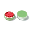 Fruit Series Opaque Resin Cabochons CRES-Q006-01E-2