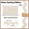 Cotton Wavy Fringe Trim Ribbon OCOR-GF0004-49K-2