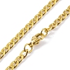 304 Stainless Steel Necklaces NJEW-Q338-12G-4