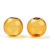 Transparent Blow High Borosilicate Glass Globe Beads GLAA-T003-09C-2