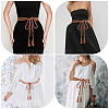 1Pc Cotton and Linen Flower Lace Tassel Waist Belly Belts AJEW-GF0012-32B-5