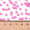Opaque Baking Paint Glass Beads DGLA-T004-03K-4