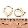Brass Hoop Earring Finding KK-N261-64G-3