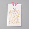 Flower Plastic Cabochons Nail X-MRMJ-I001-03D-1