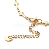 304 Stainless Steel Chain Necklace & Bracelets & Anklets Jewelry Sets SJEW-JS01183-13