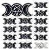 16Pcs Punk Style Alloy Enamel Lapel  Pin Backs for Backpack Clothes JEWB-FH0002-82A-1