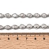 Brass Micro Pave Cubic Zirconia Geometric Tennis Necklaces NJEW-C121-02B-P-5