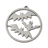 201 Stainless Steel Pendants STAS-G366-02P-05-1