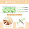 15Yards 3 Styles Polyester Hollow Leaf Ribbons OCOR-TA0002-79A-4