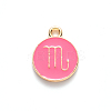 Alloy Enamel Pendants ENAM-S124-01B-03L-2