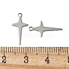 201 Stainless Steel Pendants STAS-I330-048P-3