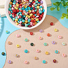 500Pcs 5 Colors Opaque Acrylic Beads OACR-TA0003-87-4