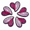 Transparent Acrylic Pendants LS-KY-T022-34-1