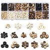 56G 14 Styles Natural Coconut Rondelle Beads COCB-CJ0001-01-1