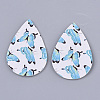 PU Leather Big Pendants X-FIND-R072-10-C08-1