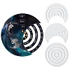 3 Pcs Moon Perpetual Calenda Silicone Mold DIY-SZC0002-01-1