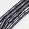 Non-magnetic Synthetic Hematite Beads Strands G-J164B-3mm-02-1