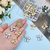 20Pcs 2 Colors Alloy Pendants FIND-HS0001-67-3