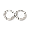 Tarnish Resistant 201 Stainless Steel Huggie Hoop Earrings STAS-H164-02P-1