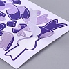 Bowknot Ribbon Pattern Decorative Labels Stickers DIY-L037-B07-2