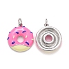 Brass Enamel Pendants KK-O140-06C-P-2