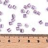 6/0 Transparent Inside Colours Glass Seed Beads SEED-N006-003L-4