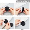 36 Sets 3 Styles Double Sided Self Adhesive Hook and Loop Tapes AJEW-NB0002-34-3