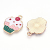 Eco-Friendly Alloy Enamel Pendants ENAM-Q437-017-NR-2