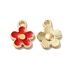 Alloy Enamel Charms X-ENAM-D043-02G-2