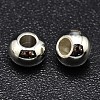 Brass Flat Round Spacer Beads LS-X-KK-M085-18S-NR-2