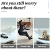 AHADEMAKER 20Pcs 2 Style PU Self Adhesive Non Slip Carpet Stickers FIND-GA0005-66-6