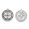 Tibetan Style Alloy Pendants PALLOY-T075-215AS-1