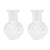 Transparent Glass Beads Containers GLAA-G123-05-1